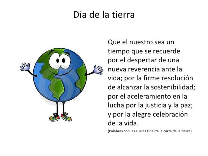 Dia Internacional De La Tierra