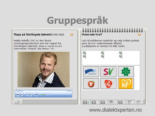 Gruppespråk 