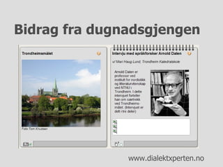 Bidrag fra dugnadsgjengen 