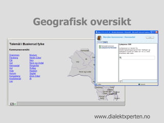 Geografisk oversikt 