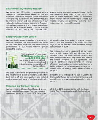 Dialing for sustainability