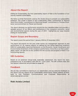 Dialing for sustainability
