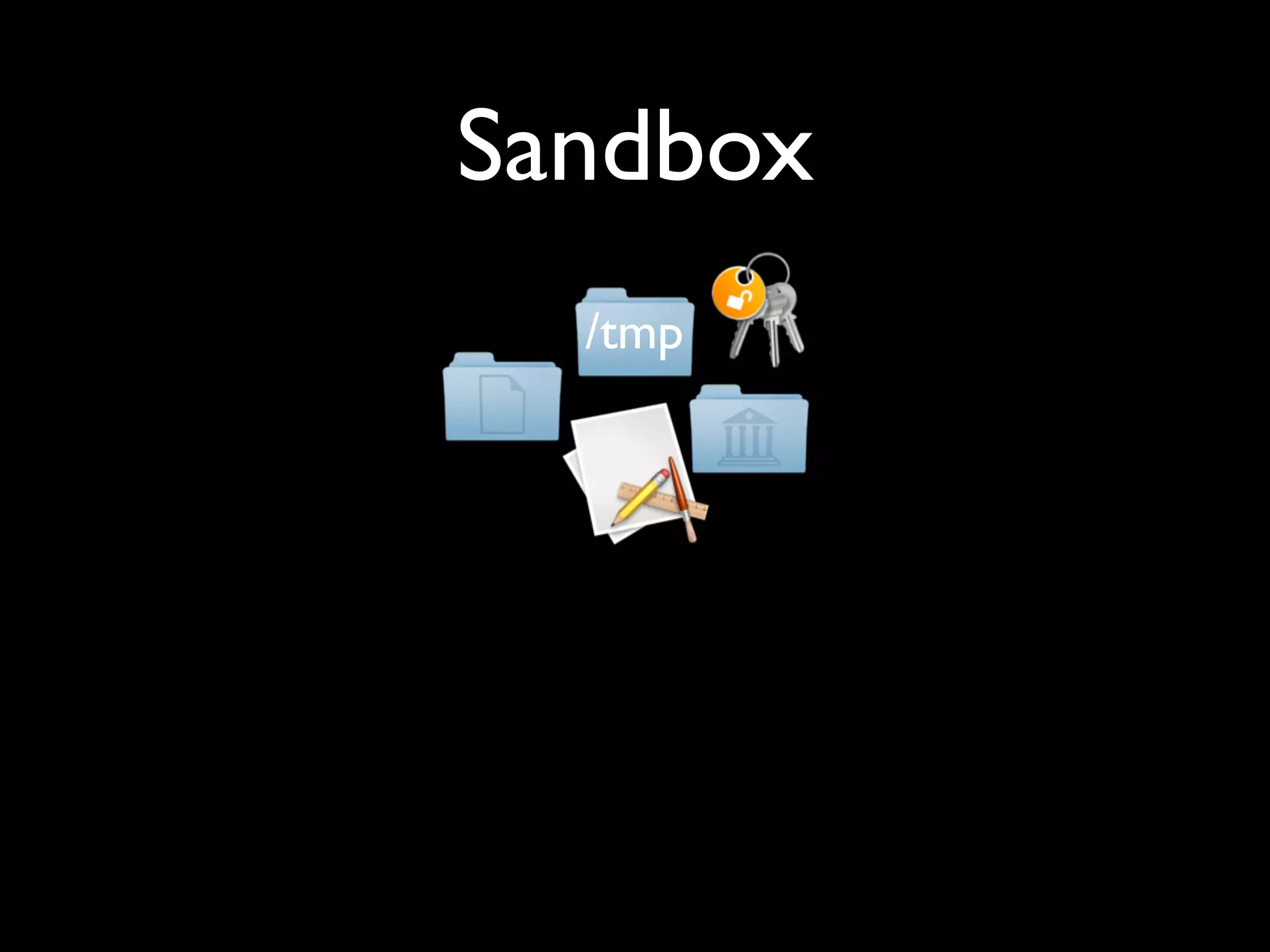 Sandbox
  /tmp
 