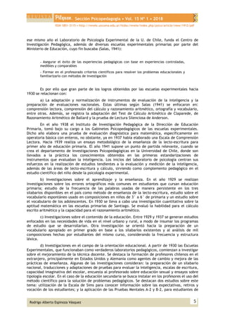 Sección Psicopedagogía • Vol. 15 Nº 1 • 2018
ISSN 1851-3115 • http://revele.uncoma.edu.ar/htdoc/revele/index.php/psico/art...