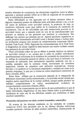 Lesión cerebral traumatica