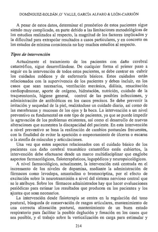 Lesión cerebral traumatica