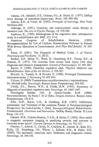 Lesión cerebral traumatica