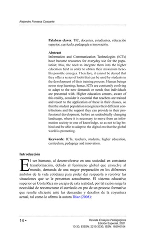 El uso de las TIC como recurso pedagógico metodológico | PDF