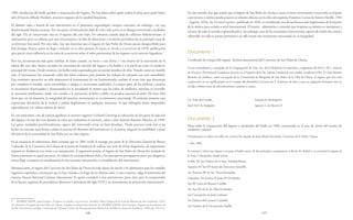 126 127
En este sentido, hay que señalar que el órgano de San Pedro de Osuna es acaso el único instrumento conservado en España
cuya técnica y estética pueda ponerse en relación directa con la obra del organista Francisco Correa de Arauxo (Sevilla, 1584
- Segovia, 1654). Su Facultad orgánica, publicada en 1626, es considerada una de las fuentes más importantes de la historia
de la música para teclado a nivel internacional. El interés, admiración y emoción que despierta su música en intérpretes y
oyentes de todo el mundo es generalizado y, sin embargo, uno de los escasísimos instrumentos capaces de rendir esta música
admirable en toda su justeza permanece no sólo mudo sino seriamente amenazado en su integridad.
Documento 1
Certificado de compra del órgano. Archivo documental del Convento de San Pedro de Osuna.
Como mayordomo y encargado de la Congregación de Ntra. Sra. de la Piedad de los naturales y originarios del M.N y M.L. Señoría
de Vizcaya y Provincia de Guipúzcoa sita hoy en el Sagrario de la Sta. Yglesia Catedral de esta ciudad, vendimos al Pro. D. Juan Ramón
Ramírez de Arellano, como encargado de la Comunidad de Religiosas de San Pedro de la Villa de Osuna, el órgano que tuvo esta
corporación en su capilla propia en el compás del demolido Convento de S. Francisco de ésta; y para su resguardo firmamos éste en
Sevilla y febrero trece de mil ochocientos cuarenta y cuatro.
Lic. Felix del Castillo				 Joaquin de Altolaguirre
Josef Antº de Azpigorta Ignacio S. de Alcani (¿?)
Documento 2
Nota sobre la restauración del órgano e instalación del fuelle en 1896, encontrada en el arca de viento del secreto de
tambores y pájaros.
[Destinataria en sobre con sellos de correos] Sor Justina de Jesús María Fernández. Convento de S. Pedro. Osuna.
+ Año 1896
Se restauró y afinó este órgano y se puso el fuelle nuevo. Se dio principio a componerse el día de Sn. Rafael, y se concluyó la víspera de
la Pma. Concepción, siendo priora
la Rda. Me
Sor Dolores de la Sma. Trinidad Bueno.
Supriora Me
Sor Mª Josefa del Patrocinio Amarillo.
Sor Antonio Mª de Sta. Teresa Fernández.
Organista. Sor Justina de Jesús Mª Fernández.
Sor Mª Luisa del Rosario Castillo.
Sor Ana Mª de Sr. Sn. Elías Fernández.
Sor Concepción de Jesús Ledesma.
Sor Dolores del Carmen Caraballo.
Sor Carmen de la Encarnación Padilla.
1896: Instalación del fuelle paralelo y restauración del órgano. No hay datos sobre quién realiza la obra, pero pudo haber
sido el francés Alfredo Henlard, entonces organero de la catedral hispalense.
El altísimo valor e interés de este instrumento en el panorama organológico europeo contrasta, sin embargo, con una
desafortunada historia reciente. Por una parte, el instrumento dejó de tener vida activa en la liturgia conventual a mediados
del siglo XX, al concentrarse ésta en el espacio del coro bajo. No sabemos cuándo dejó de utilizarse definitivamente el
instrumento pero es evidente que esta circunstancia y la falta de afinaciones y revisiones periódicas fue la principal causa de
su deterioro funcional. Por otro lado, hay que lamentar que el órgano de San Pedro de Osuna pasara desapercibido para
José Enrique Ayarra, quien no llegó a incluirlo en su obra pionera El órgano en Sevilla y su provincia de 19789
, publicación
que ejerció cierta influencia en la toma de conciencia sobre el valor patrimonial de los órganos en el contexto hispalense.
Pero las circunstancias más grave habrían de darse cuando, en torno a esas fechas y con motivo de la renovación de la
solería del coro alto, fueron cortados los travesaños de sujeción del órgano a los fuelles y a la pared así como el conducto
principal del viento. Desde entonces, los fuelles están soportados por un puntal metálico de obra.Tratado como un mueble
más, el instrumento fue arrastrado sobre dos tubos rodantes para permitir los trabajos de enlosado con más comodidad.
Esta temeraria operación no sólo desproveyó al instrumento de sus fundamentales anclajes al muro sino que desvencijó
por completo el mueble, cuyos ensamblajes y espigas se encuentran quebrados. La mayor parte de los plafones y puertas
se encuentran desencajados y desmontados en la actualidad, lo mismo que los tubos de tambores, mientras su secretillo
se encuentra burdamente atado con cuerdas a la estructura, al haber cedido sus propios soportes al suelo. No hace falta
decir que, en tal situación, la integridad del precioso instrumento se ve seriamente amenazada. El conjunto presenta una
importante desviación de la vertical y podría desplomarse en cualquier momento, lo que infringiría daños irreparables
especialmente a la valiosa tubería de metal.
En este panorama, creo de justicia agradecer al maestro organero Gerhard Grenzing la colocación de dos gatos de sujeción
del órgano a la reja del coro durante la visita que realizamos al convento, junto a don Antonio Ramírez Palacios, en 1998.
Los gatos, instalados provisionalmente, siguen allí, intentando evitar un fatal desenlace. Desde entonces nada más se ha
hecho en concreto para frenar o paliar el proceso de deterioro del instrumento o, al menos, asegurar su estabilidad, a pesar
del interés de la comunidad de San Pedro por su viejo órgano.
En la secuencia de infortunios, debe contarse que en 2002 recibí el encargo por parte de la Dirección General de Bienes
Culturales de la Consejería de Cultura de la Junta de Andalucía de realizar una serie de fichas diagnóstico de importantes
órganos en Andalucía con vistas a su restauración. A sugerencia propia, el órgano de San Pedro de Osuna fue incluido de
forma prioritaria en aquel proyecto. Se redactó la correspondiente ficha y los preceptivos presupuestos pero, por desgracia,
nunca llegó a tomarse en consideración la tan necesaria restauración o consolidación del instrumento.
Mientras tanto, el órgano del Convento de San Pedro de Osuna ha sido objeto de interés y de admiración para los notables
organeros españoles y extranjeros que lo han visitado a lo largo de los últimos años. Como muestra, valga el testimonio del
maestro francés Bertrand Cattiaux (documento 3), quien consideró a este instrumento pieza clave para la comprensión
de la factura organera de procedencia flamenca a principios del siglo XVII y un instrumento de proyección internacional.
9 AYARRA JARNE, José Enrique: El órgano en Sevilla y su provincia, [Sevilla], Obra Cultura de la Caja de Ahorros de San Fernando, 1978.
No obstante, el órgano de San Pedro de Osuna sí aparece sucintamente descrito en AYARRA JARNE, José Enrique: Órganos en la provincia de
Sevilla. Inventario y catálogo, Consejería de Cultura, Centro de Documentación Musical de Andalucía, Junta de Andalucía, 1998, pp. 210-212.
 