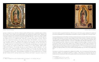 136 137
Una obra de similar iconografía, fechada hacia 1560, en la que la Tota Pulchra aparece rodeada de los símbolos de
las Letanías acompañados de sus correspondientes inscripciones se conserva en la iglesia de la Victoria de Osuna15
.
La peculiaridad de la pintura de San Pedro viene determinada por la presencia, en la parte inferior de la composición,
de las figuras del Niño Jesús y de San José, quienes dirigen su mirada a María. Sentado a la izquierda, Jesús, vestido
con túnica rosada y en actitud de bendecir, sostiene una filacteria que va a parar a manos de su progenitor. Reza:
“PRESERVOLA MI PADRE CELESTIAL I ASI FUE COMCEBIDA SIN PECADO ORIGINAL”. Se trata
de una inscripción que viene a remarcar en esta obra, cargada de contenido teológico, el misterio de la Pura
Concepción de María. San José aparece captado como un hombre joven, de medio cuerpo, portando la vara
florecida. Puede vincularse aquí este atributo con la profecía de Isaías (“Saldrá una vara del tronco de Jesé, y un
vástago retoñará de sus raíces. Reposará sobre él el espíritu de Yahvé”. Is, 11: 1-2), de tal forma que la vara en flor
supondría una alegoría de María y de su Hijo, nacidos del árbol genealógico que, por medio de José, llegaba hasta
Jesé16
.
No sabemos si esta obra fue encargada por las religiosas de San Pedro –de ser así, la presencia de San José podría
relacionarse, también, con la devoción carmelitana a su figura-, o bien ingresó en el monasterio por otra vía,
donada acaso por la familia de los Tellez Girón, grandes devotos de esta advocación de la Virgen. En cualquiercaso,
15 Vid. PÉREZ LOZANO, M., Ob. cit., pp. 80-81.
16 Vid. MORENO DE SOTO, P. J., Ob. cit., p. 142.
que baja su meditativo rostro. Sobre ella, se dispone la paloma del Espíritu Santo y, rodeándola, diversos símbolos
de las Letanías. Como es sabido, estas metáforas bíblicas, que representan su “escudo de armas”, flanquean con
frecuencia las representaciones inmaculistas de las últimas décadas del siglo XVI14
. En este caso, resulta un modelo
iconográfico retardatario, pues la pintura corresponde al siglo XVIII. De abajo a arriba, a la izquierda, aparecen:
una ciudad (Civitas Dei, la “Ciudad de Dios”, Salmo 86, 3); un pozo (Puteus aquarum viventium, “Pozo de
aguas vivas”, Cantar de los Cantares, 4, 15); una torre (Turris Davis, “Torre de David”, Cantar de los Cantares,
4, 4); un templo (Templum Dei, “Templo de Dios, Génesis, 28, 10); un cedro, (Cedrus exaltata,“Alta como
cedro”, Eclesiástico, 24, 17); un rosal (Plantatio rosae,“Planta de rosa”, Eclesiástico, 24, 18) y un sol (Electa ut
sol, “Escogida como el sol”, Cantar de los Cantares, 6, 9). A la derecha: un ciprés dispuesto en un jardín cerrado
(Cypresus in Monte Sion, “Ciprés en el Monte Sión”, Eclesiástico, 24, 17; Ortus conclusus, “Jardín cerrado”,
Cantar de los Cantares, 4, 12); un espejo (Speculum sine macula,“Espejo sin mancha”, Sapiencial, 7, 26); una
fuente (Fons ortorum, “Fuente de huertos”, Cantar de los Cantares, 4, 15); un lirio (Sicut lilium inter spinas,
“Como lirio entre espinas”, Cantar de los Cantares, 2, 2); una puerta (Porta coeli,“Puerta del cielo”, Génesis, 28,
17); una palmera (“Palma exaltata”, “Alta como palmera”, Eclesiástico, 24, 18); una escalera (Scala Coeli, “Escalera
del cielo”, Génesis, 28, 10); y una luna (Pulchra ut luna, “Hermosa como la luna”, Cantar de los Cantares, 6, 9).
14 RÉAU, L.: Iconografía del arte cristiano. Iconografía de la Biblia. Nuevo Testamento, T. 1, vol. 2, Barcelona, 1996, p. 86.
Anónimo. Virgen de Guadalupe. Anónimo. Virgen de Guadalupe.
 