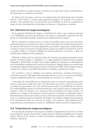 INGENIERÍA • Vol. 16 • No. 2 • ISSN 0121-750X • UNIVERSIDAD DISTRITAL FRANCISCO JOSÉ DE CALDAS62
medio, entrevistas con al...