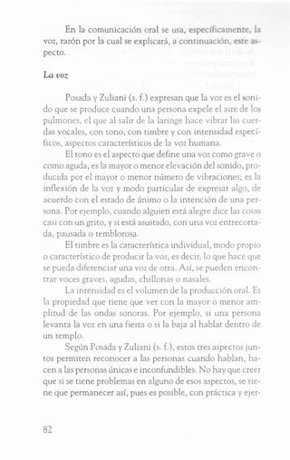 Impostacion de la voz | PDF