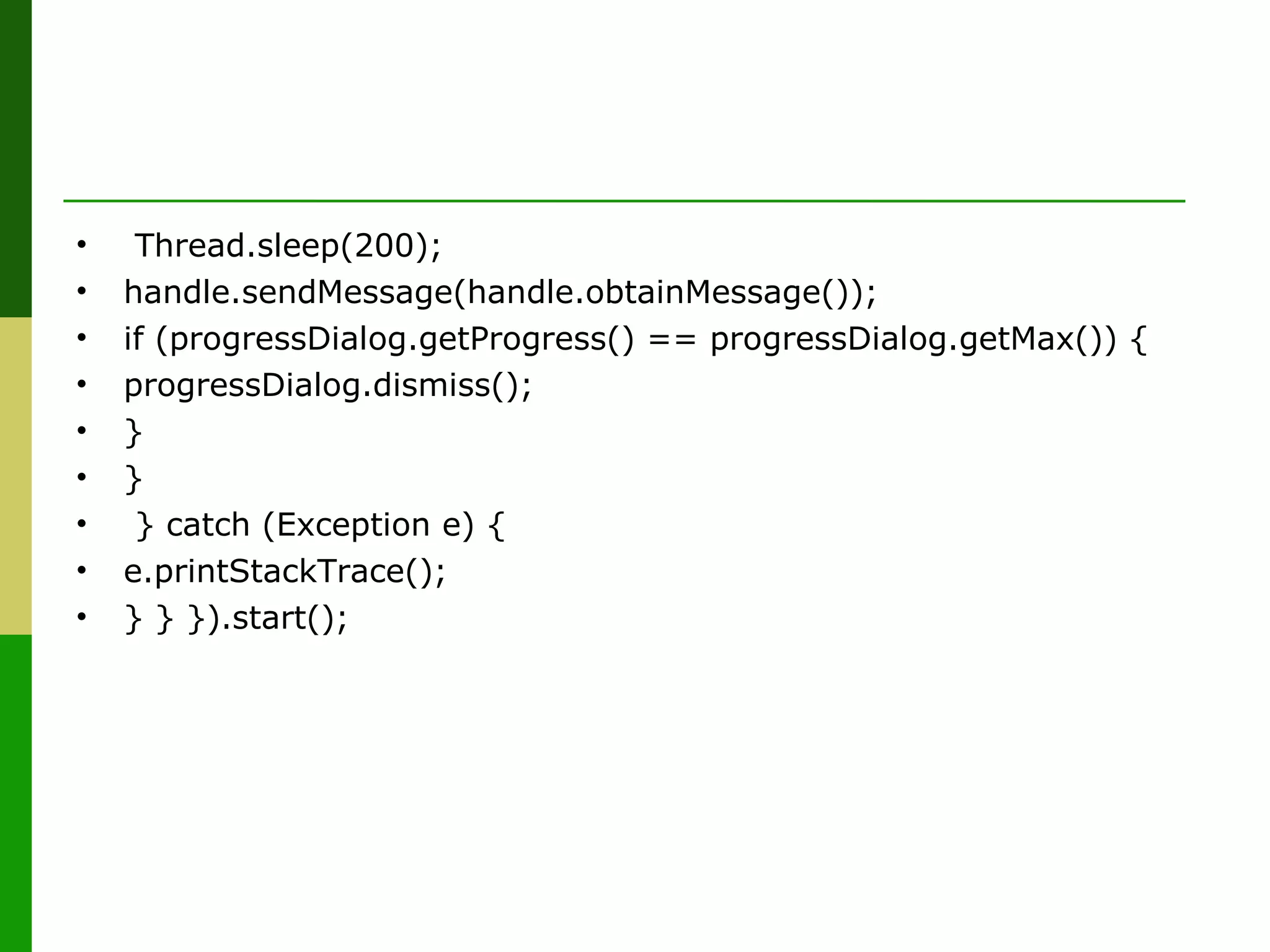 Progress Dialog, AlertDialog, CustomDialog | PPT