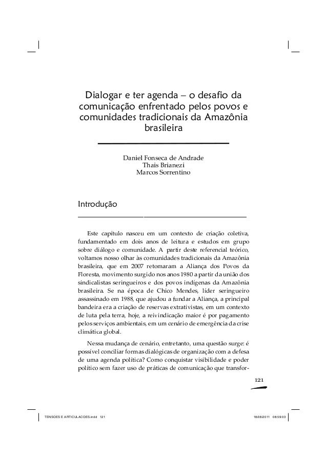 Dialogar E Ter Agenda O Desafio Da Comunicacao Enfrentado Pelos Pov