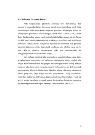 Dialog etika dalam pemersatu Bangsa | PDF