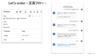 Let’s order - 正系フロー -
 
