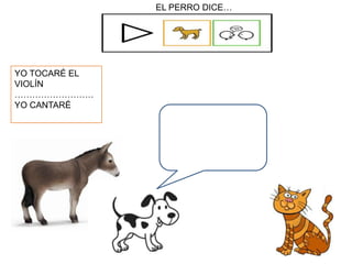 EL PERRO DICE…




YO TOCARÉ EL
VIOLÍN
………………………
YO CANTARÉ
 