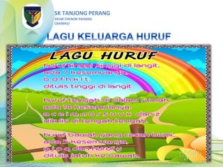 SK TANJONG PERANG
28100 CHENOR PAHANG
CBA9042/
 