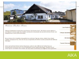 Rang 03: Pension Zum Fischer Franz
 