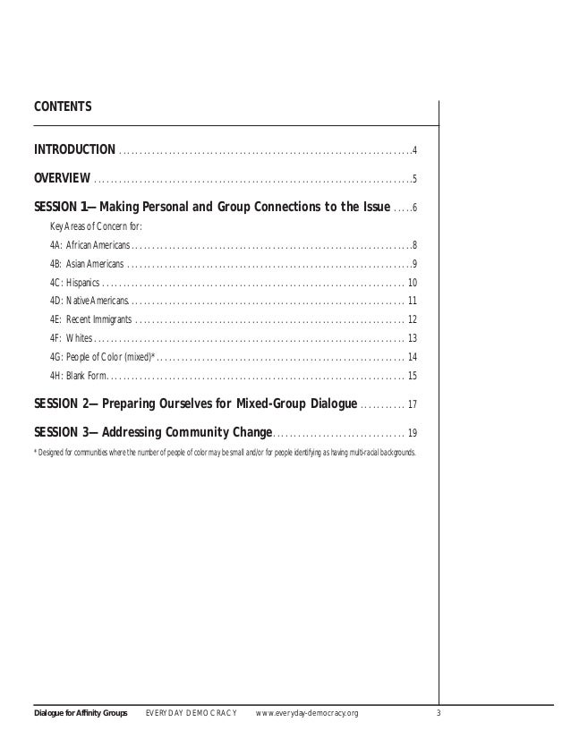 Dialogue for Affinity Groups Slide 3