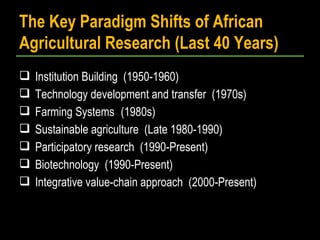 Enhancing science-based development in Africa: Where does Ethiopia stand?