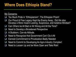 Enhancing science-based development in Africa: Where does Ethiopia stand?