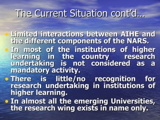 The role of agricultural institutions of higher learning in producing the next generation agricultural leaders in Ethiopia
