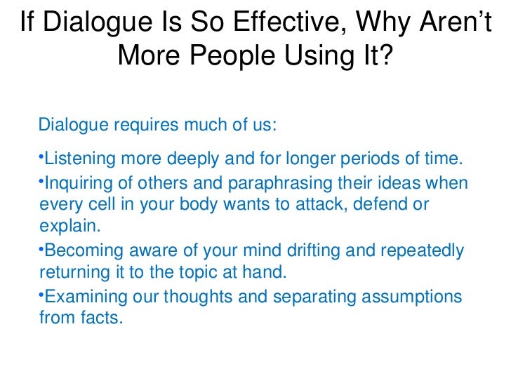 Organisational dialogue essay picture