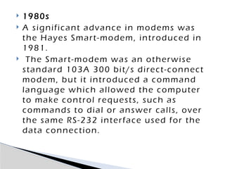 The DIAL UP MODEMS concept in Computer Network.pptx
