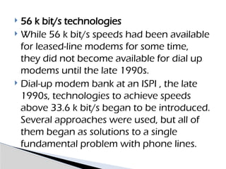 The DIAL UP MODEMS concept in Computer Network.pptx