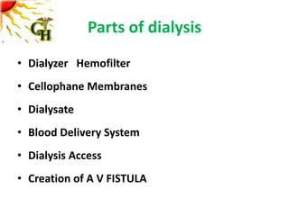 Dialysis | PPTX