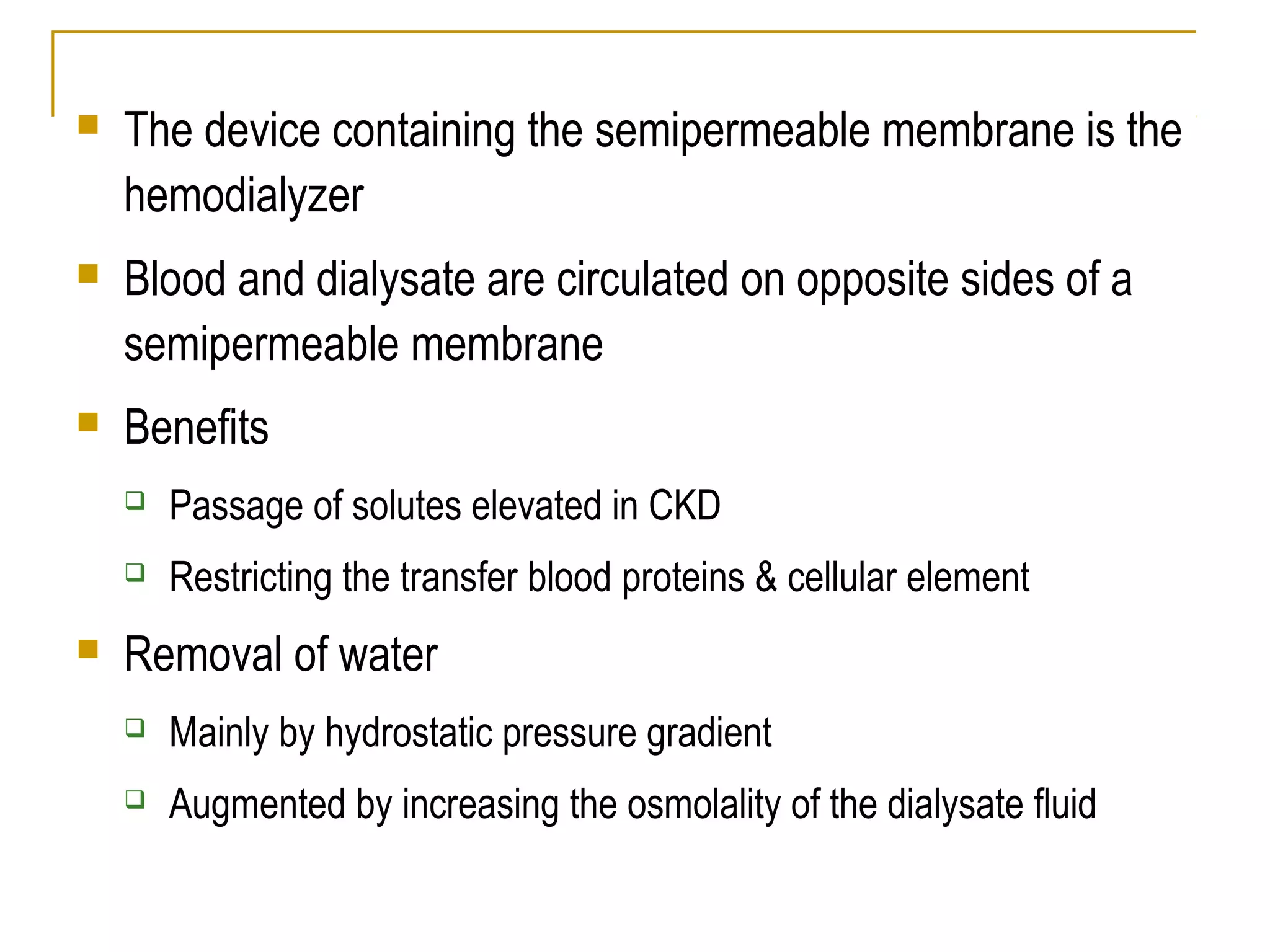 Dialysis dose prescription (the basics) dr ujjawal | PPT