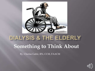 Something to Think About
By, Cherise Gabir, RN, CCM, FAACM
 
