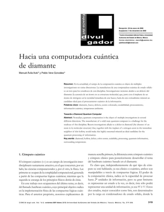 319CIENCIA ergo sum, Vol. 16-3, noviembre 2009-febrero 2010. Universidad Autónoma del Estado de México, Toluca, México. Pp...