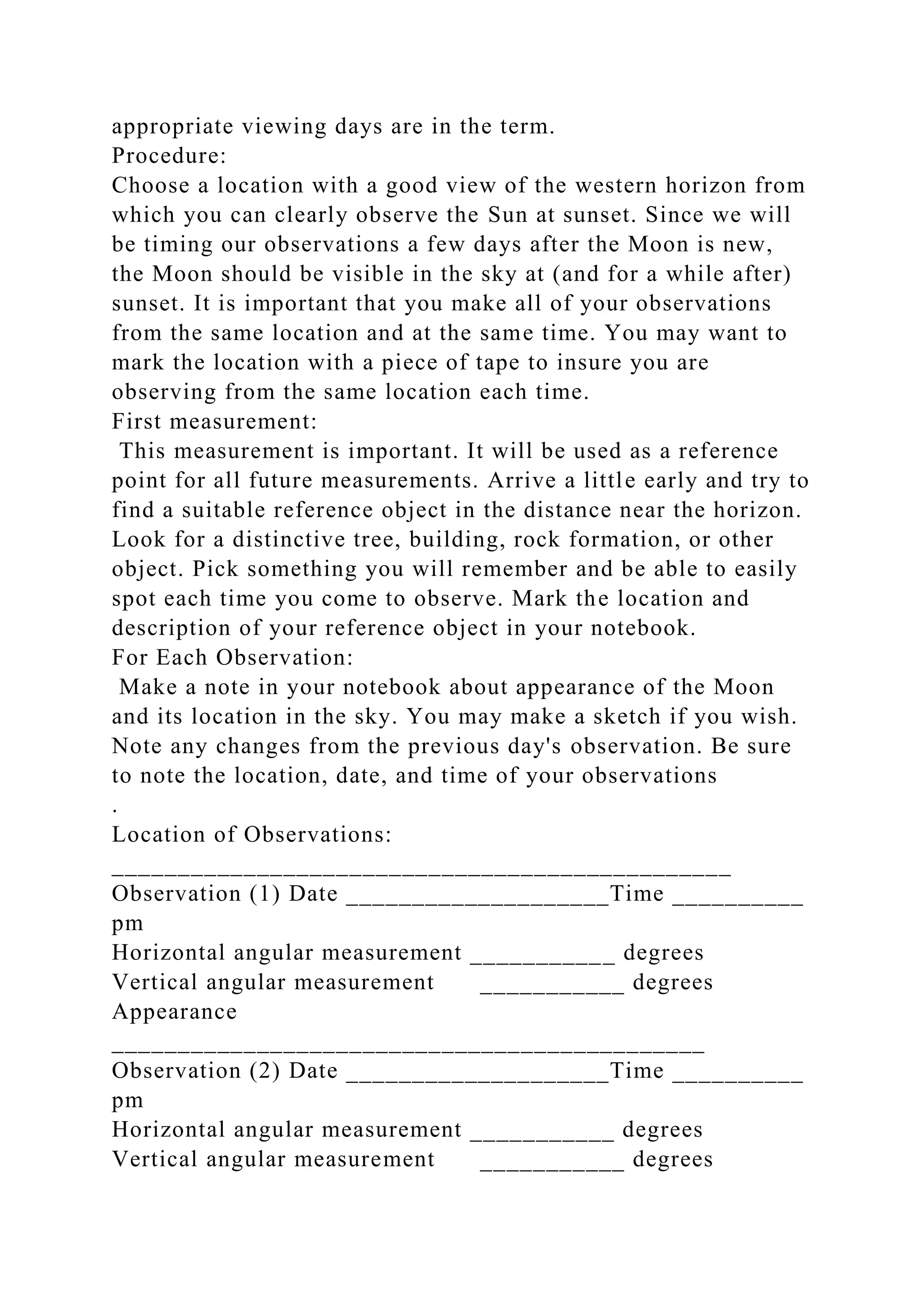 Diameter of the sun activity 25 points brief overview of activity docx