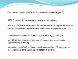 Diammonium phosphate | PPTX