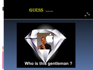 guess ……




Who is this gentleman ?
 