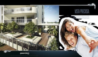 MIRANTE 
Daqui se tem uma vista fantástica e a certeza de que a localização 
é privilegiada, assim como você. Anexo ao salão de festas, 
o mirante é o lugar ideal para se admirar o Parque Flamboyant. 
Foto ilustrativa. 
Perspectiva artística do mirante. 
VISTA PRECIOSA. 
Sugestão de layout, móveis, decoração e acabamentos conforme memorial descritivo. Vide contrato de compra e venda. A locação de elementos estruturais pode variar de acordo com as exigências técnicas. 
 