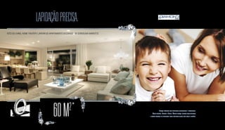 LAPIDAÇÃO PRECISA. 
Foto do living, home Theater e jantar do apartamento decorado - by doriselma mariotto. 
60 M2 * 
Espaço múltiplo com ambientes sofisticados e integrados: 
Home theater, Jantar e Living. Amplo espaço, amplas possibilidades 
e ampla vontade de desfrutar desse ambiente junto com toda a família. 
Foto ilustrativa. 
Sugestão de layout e decoração com móveis e objetos não fazendo parte do contrato. Equipamentos e acabamentos conforme memorial descritivo. Vide contrato de compra e venda. A locação de elementos estruturais pode variar de acordo com as exigências técnicas. As medidas internas podem sofrer variações Em virtude da mostra de arquitetura e design, Casa Cor, o apartamento decorado do empreendimento Diamond Life Style teve alterações de arquitetura. Essas alterações só poderão ser executadas após viabilidade técnica e serão consideradas cofnorme legislação. 
como personalização sujeita a custo adicional e ao cronograma da obra. Os acabamentos serão entregues conforme memorial descritivo do empreendimento. *Medida aproximada. Living aptos. tipo área útil: 60,17m2. RI-69038. 
 