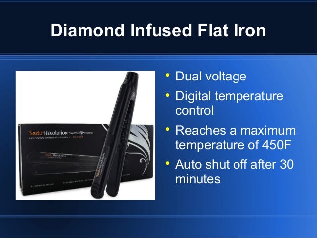sedu diamond flat iron