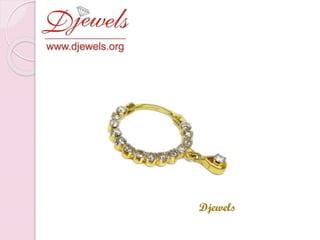 Diamond nose pin for wedding in delhi PPT