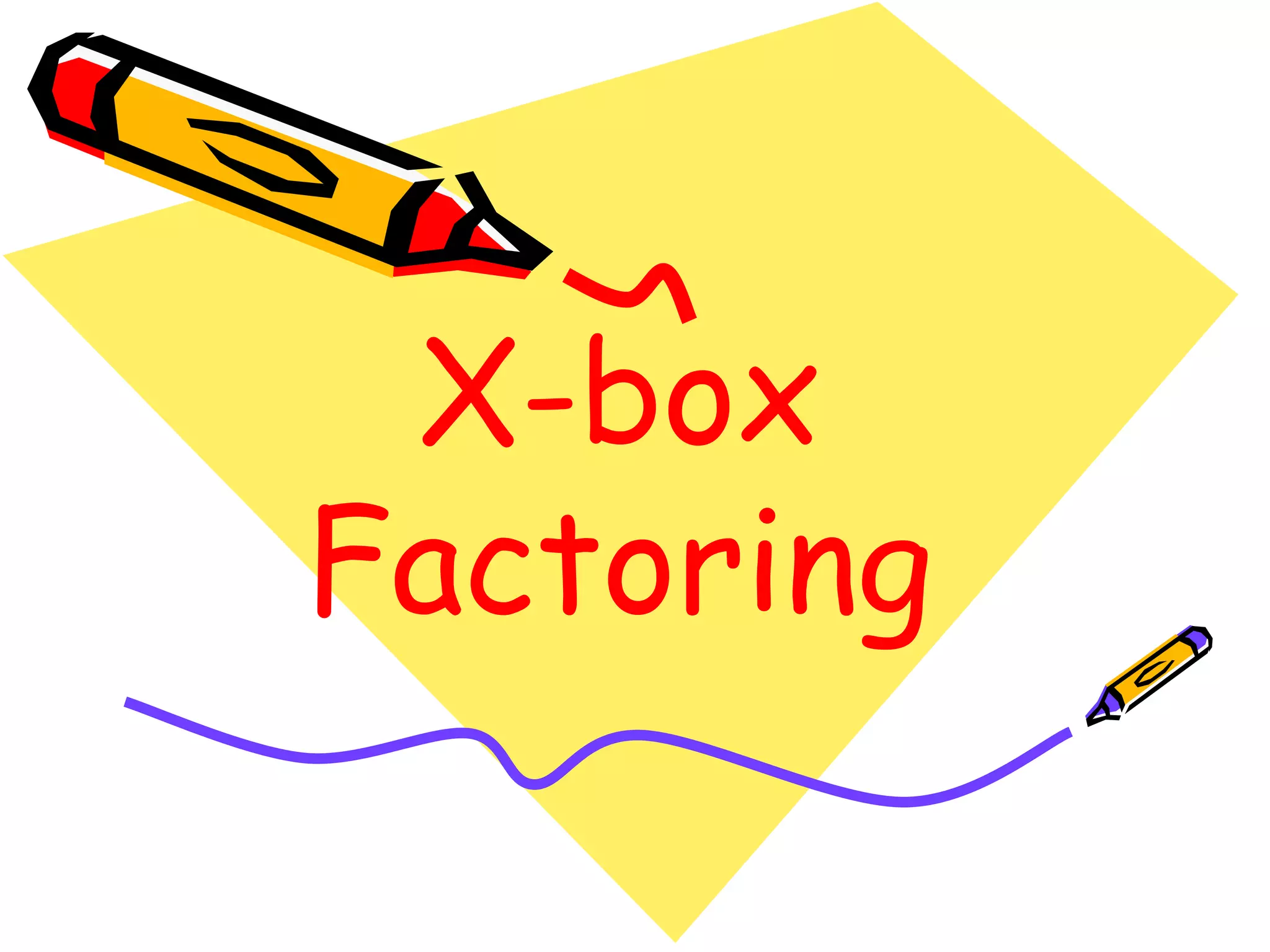 X-box Factoring