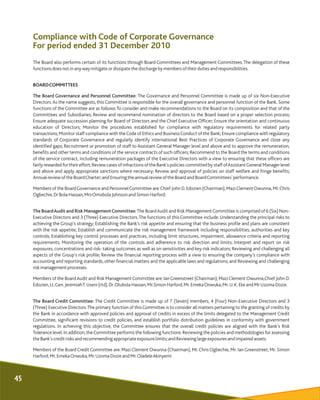 The Board also performs certain of its functions through Board Committees and Management Committees.The delegation of thes...