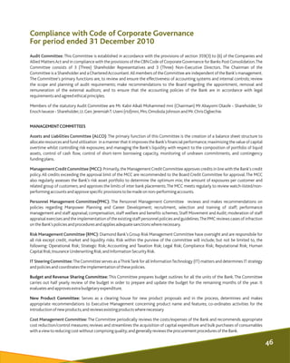 Audit Committee: This Committee is established in accordance with the provisions of section 359(3) to (6) of the Companies...