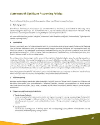 Statement of Significant Accounting Policies
Theprincipalaccountingpoliciesadoptedin thepreparationofthesefinancialstateme...