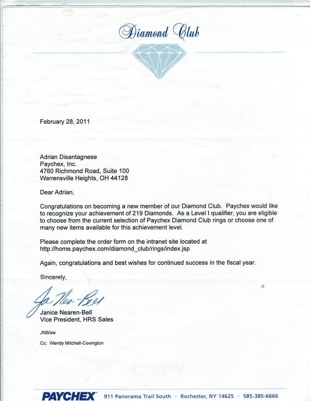 💎 Diamond Club Certificate