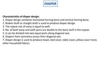 Diamond &  diaper design 