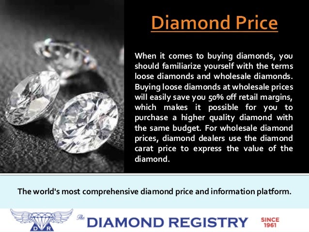 Diamond Wholesale Chart