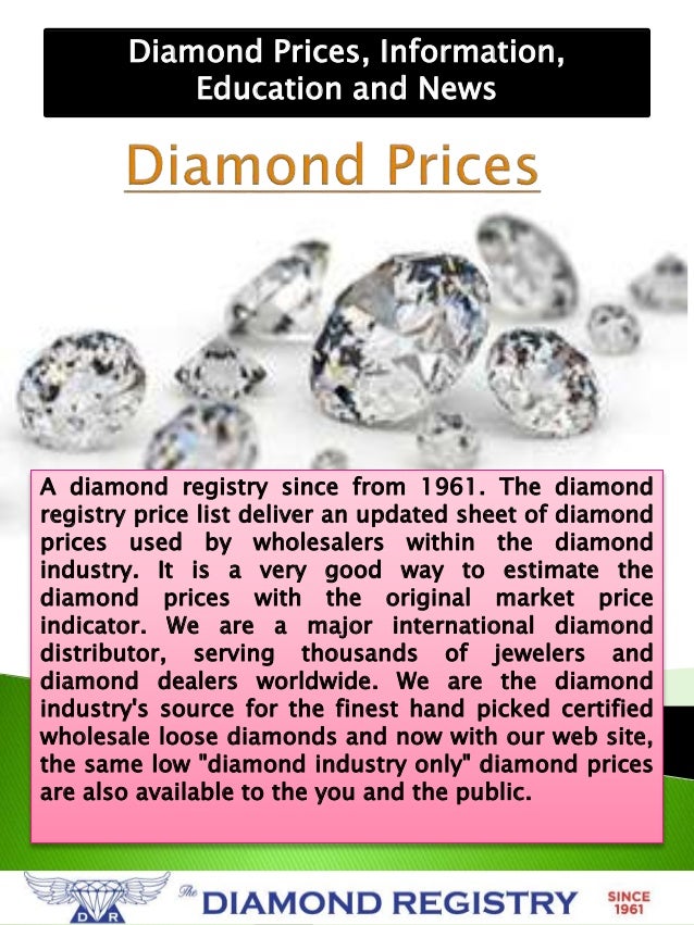 Diamond Price Chart Per Carat