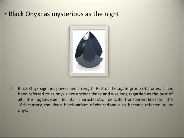 black onyx spiritual meaning